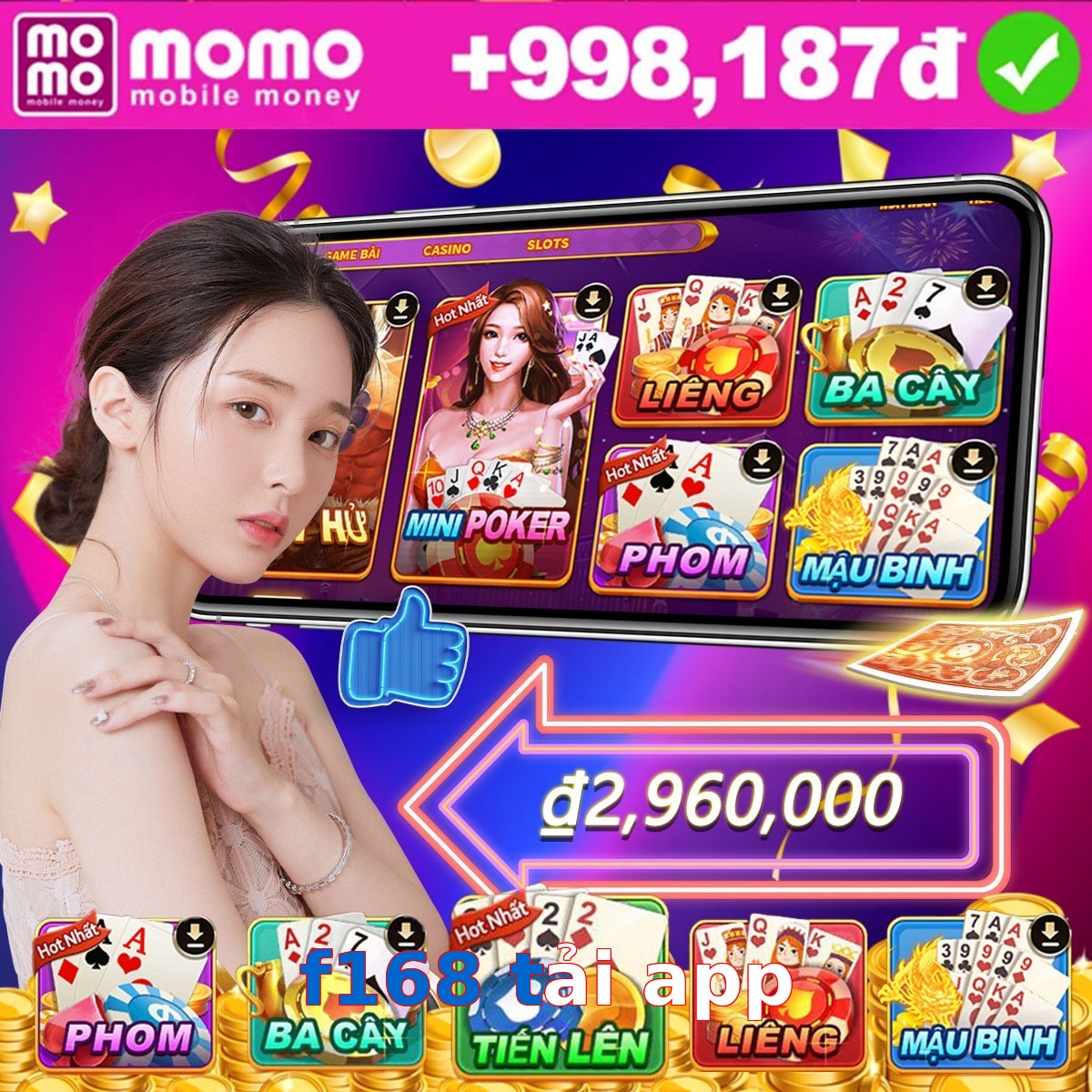 f168 tải app