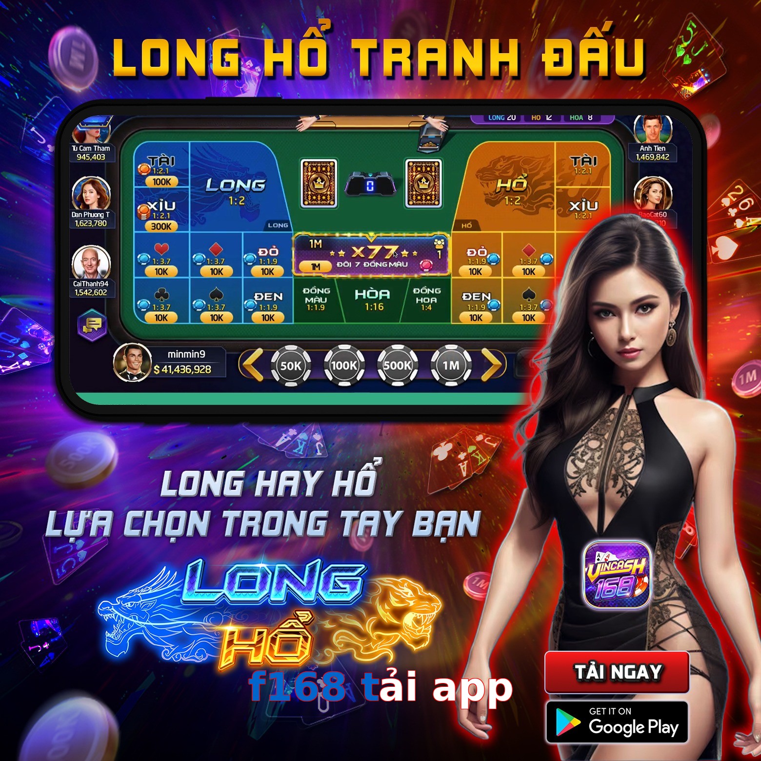 f168 tải app