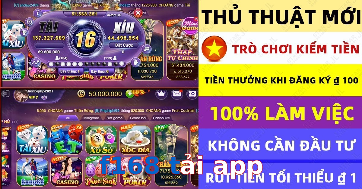 f168 tải app