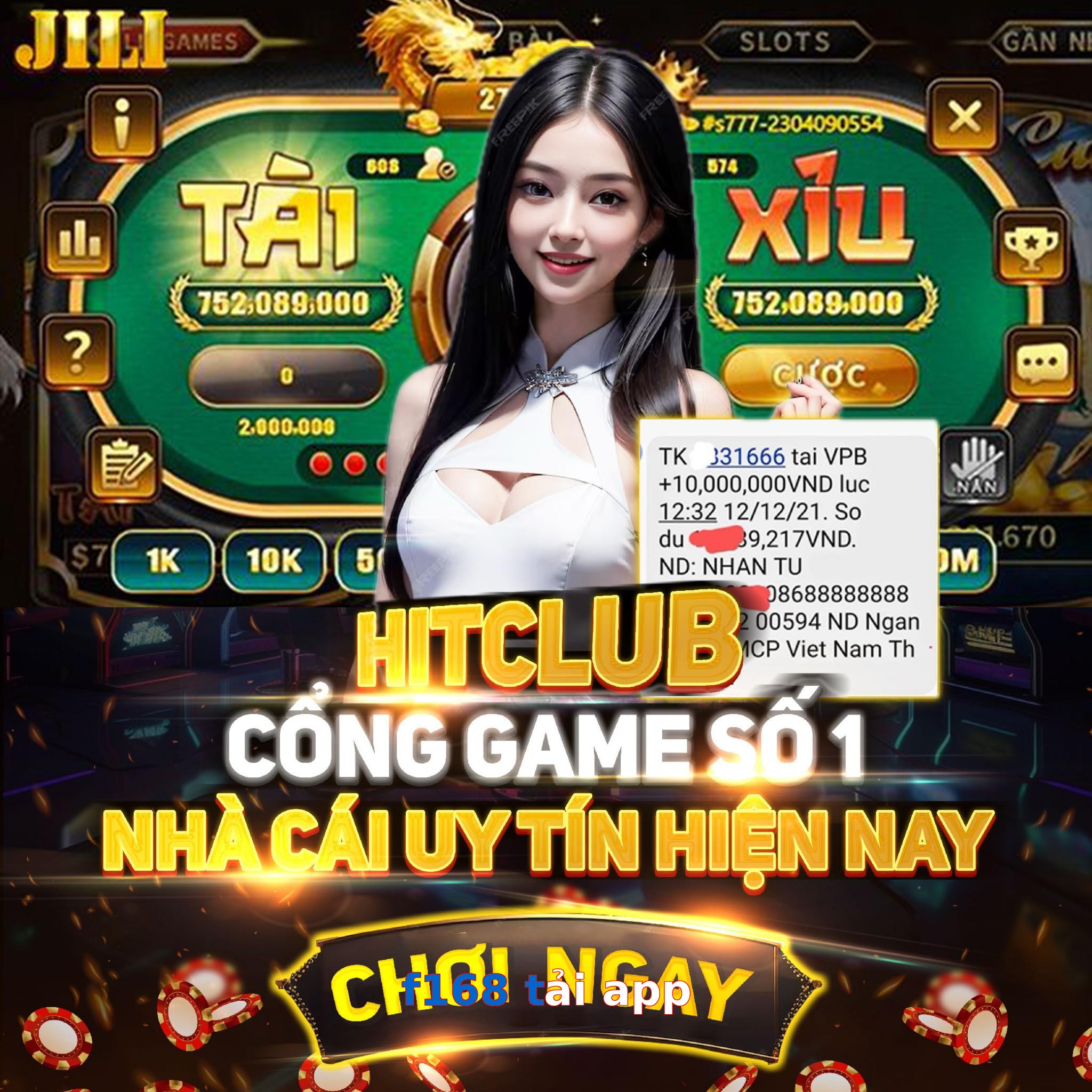 f168 tải app