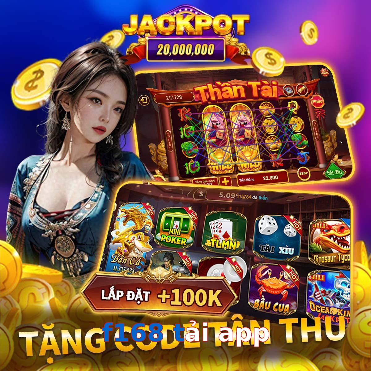 f168 tải app